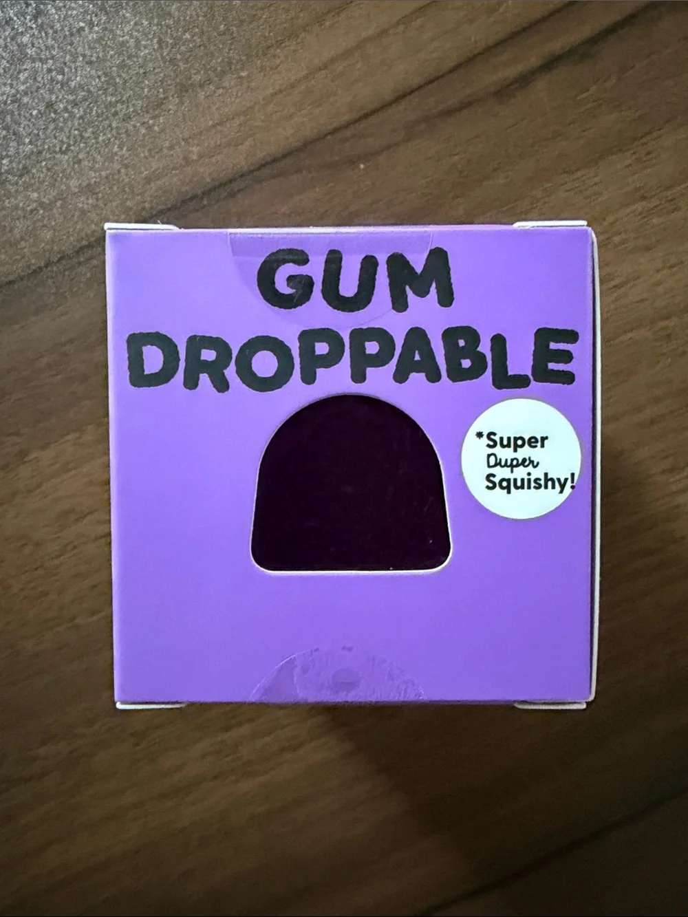 Super Duper Squishy - Purple gum droppable brand new